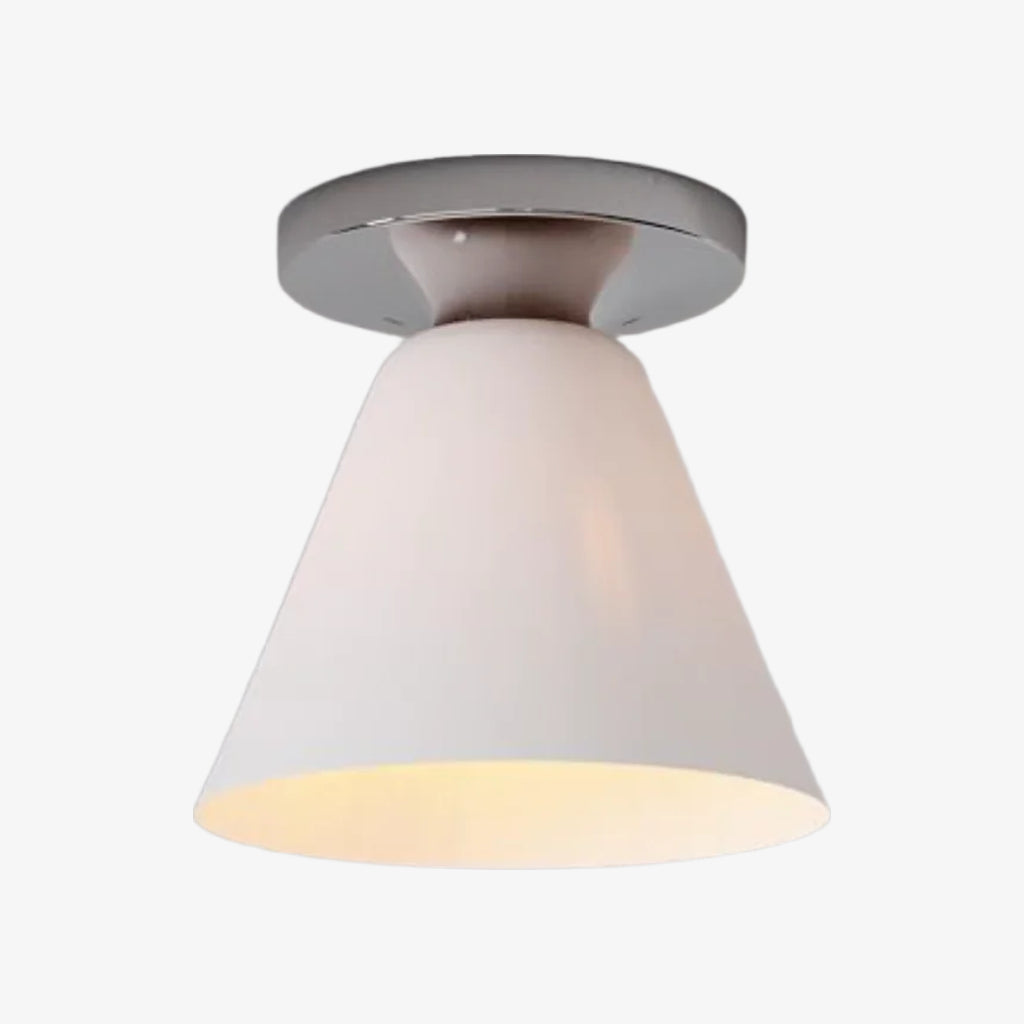 Conica Cone Flush Mount – Glass Ceiling Light for Modern Spaces