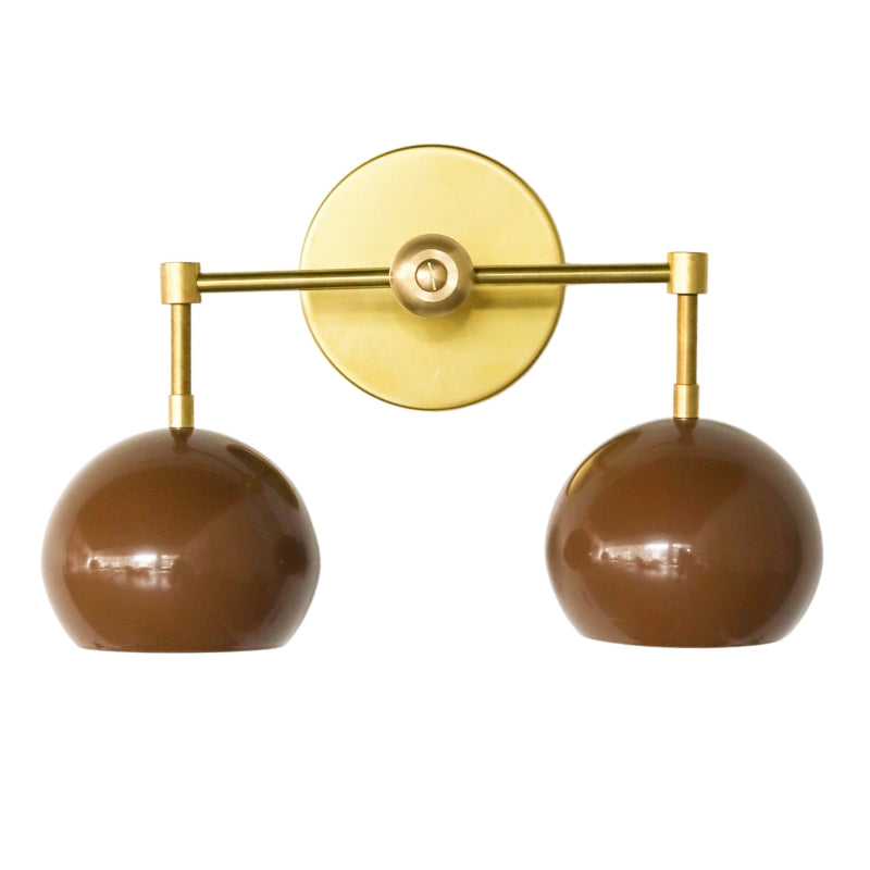 Terra Cotta Sconce - Bubble Pop Vanity Bath Wall Light