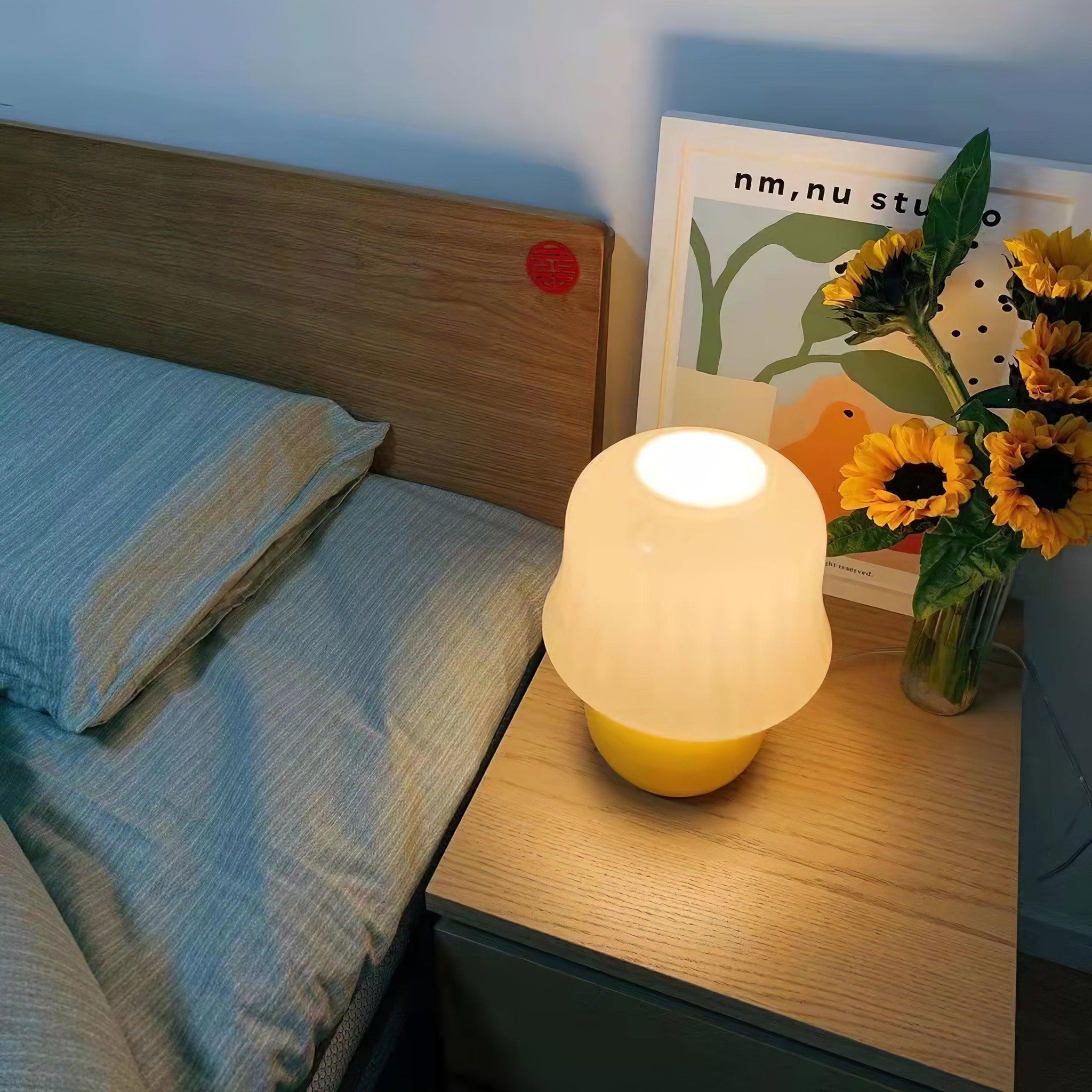 Cute Mushroom Table Lamp