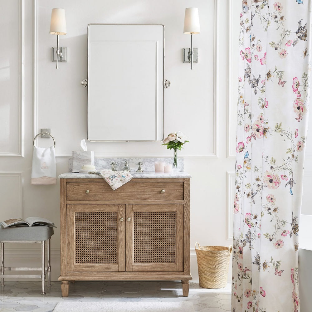 Derlina White Linen Shades Wall Lamp – Retro Metal Multi-Head Lighting Fixture