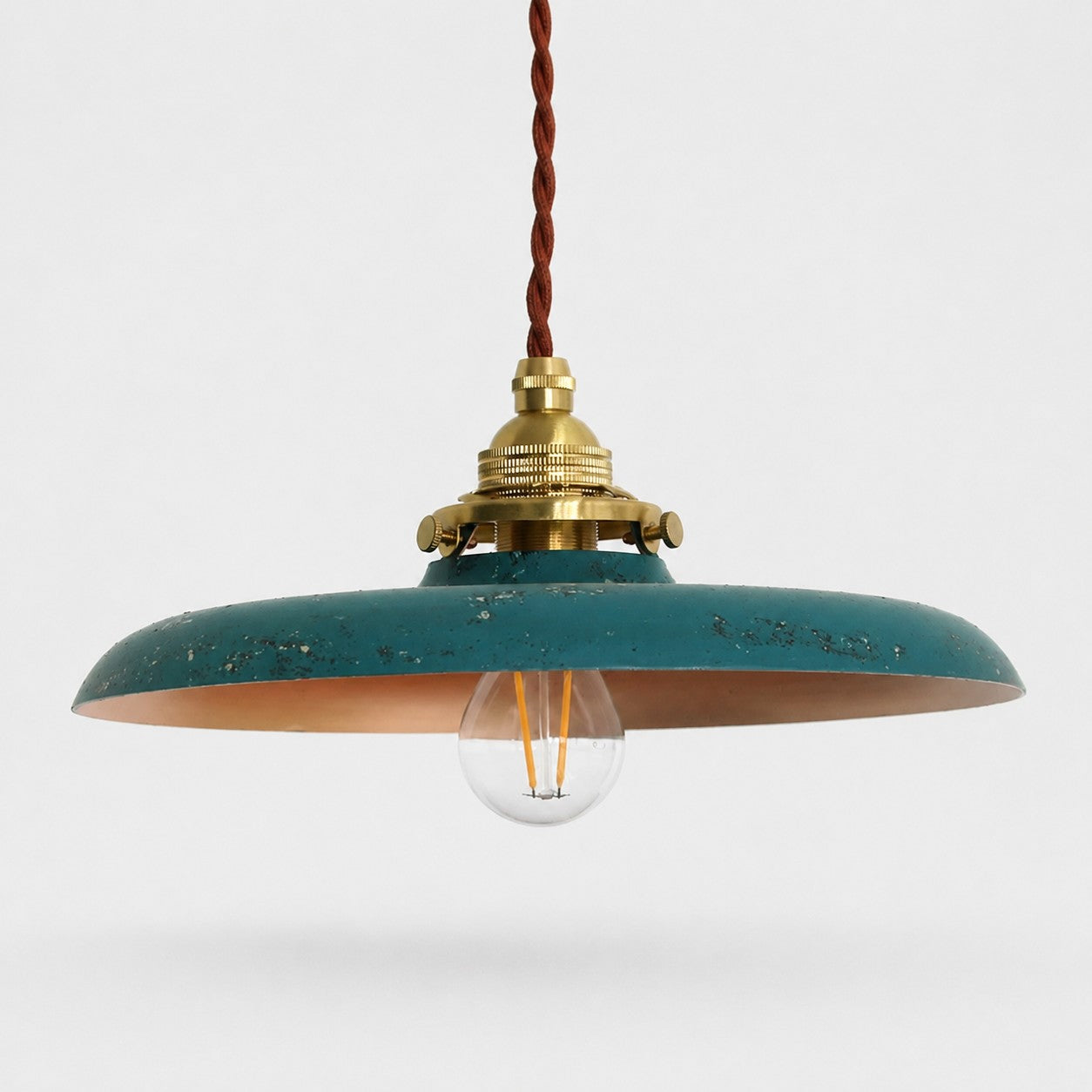 Hand-Rusted Nordic Farmhouse Pendant Light Fixture