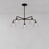 Conica Sculptural 5-Light Cone Chandelier - Modern Glass Lighting for Home