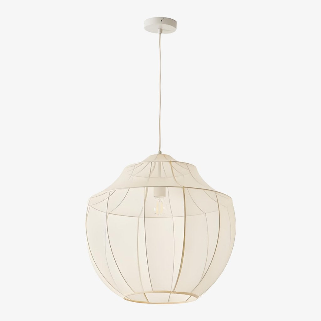 Lumifil Modern Mesh Pendant Light - Hanging Fabric Lghts are Suitable for Dining Rooms or Kitchen Islands