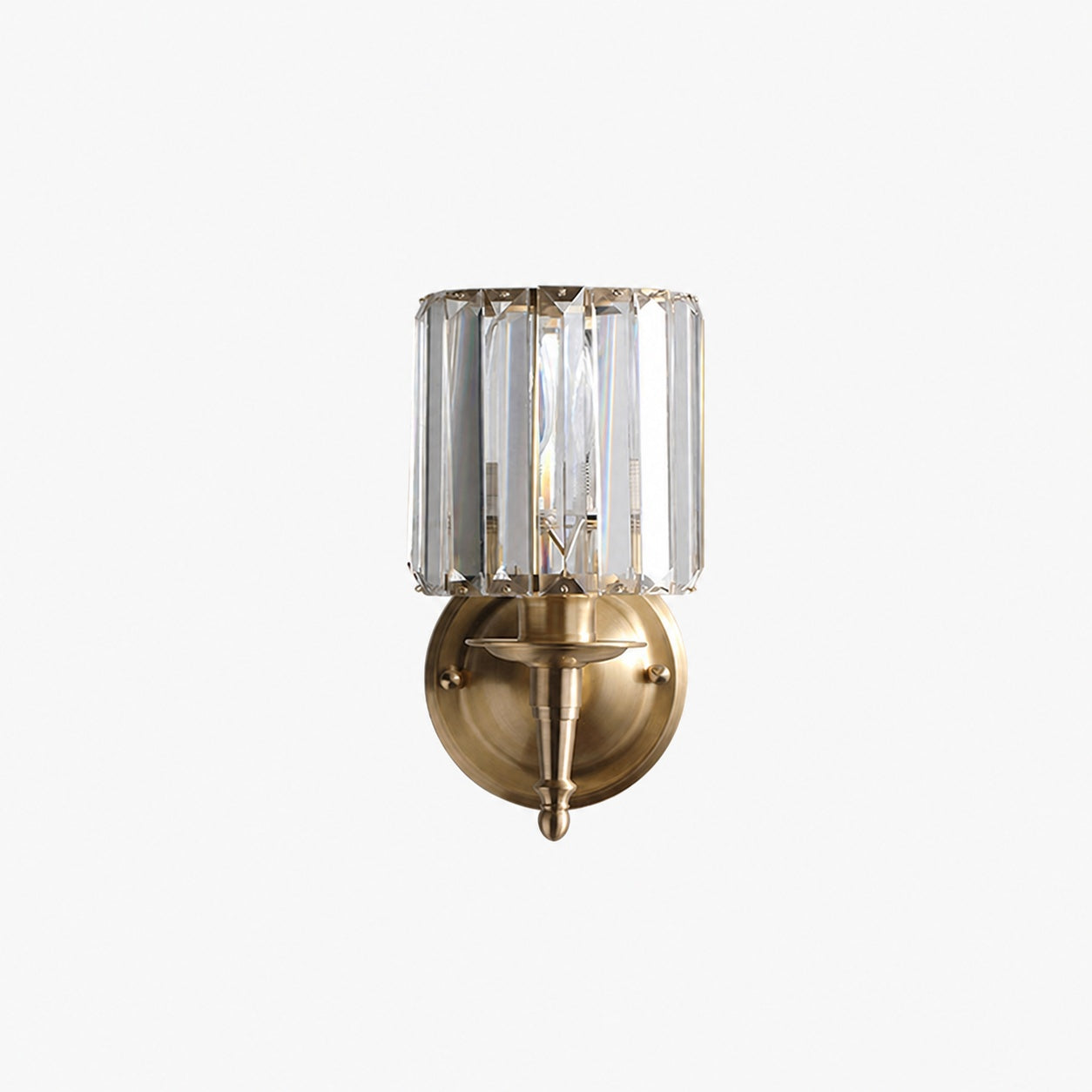 Vintage Luxury Crystal Wall Lamp