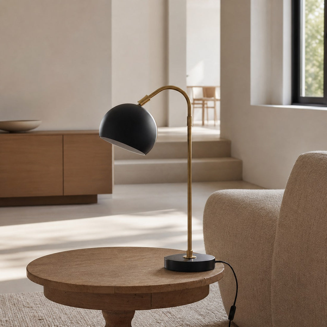 Ornato Luxe Modern Accent Table Lamp - Stylish Home Light