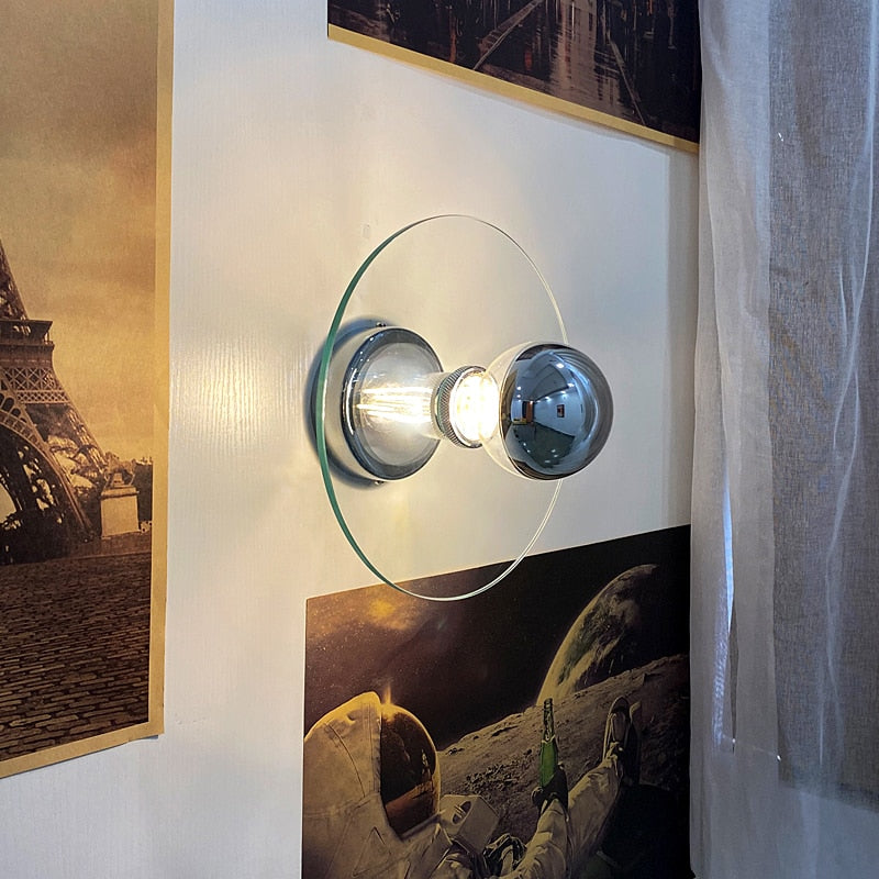 Ethereal French Glass Wall Sconce