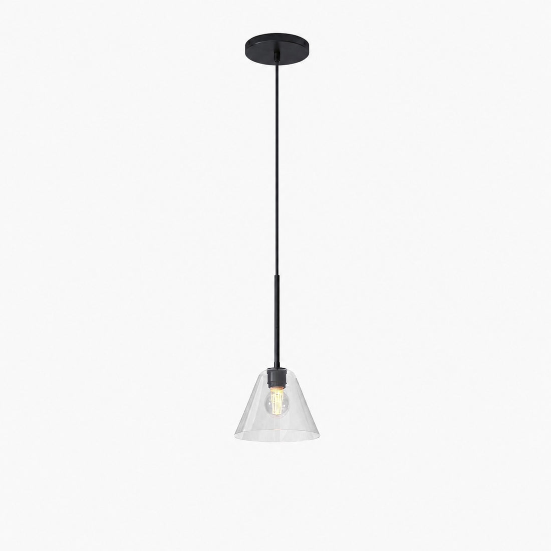 Conica Glass Cone Pendant Lamp – Modern Style Light for Any Room