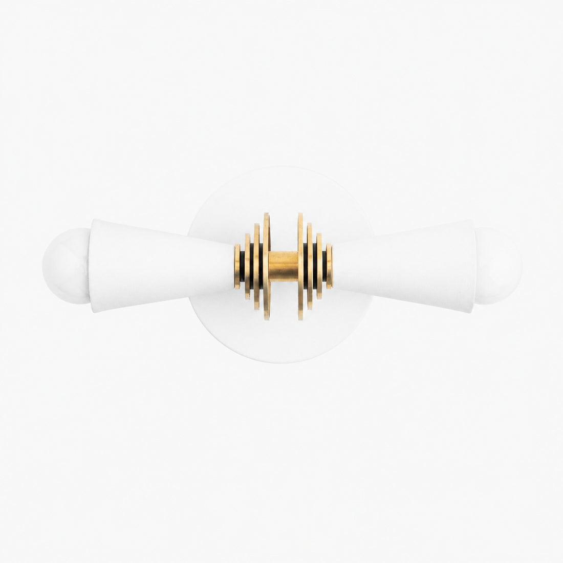 Pyralis Cone Art Deco Wall Light - Multi-Directional Sconce for Vanity or Wall