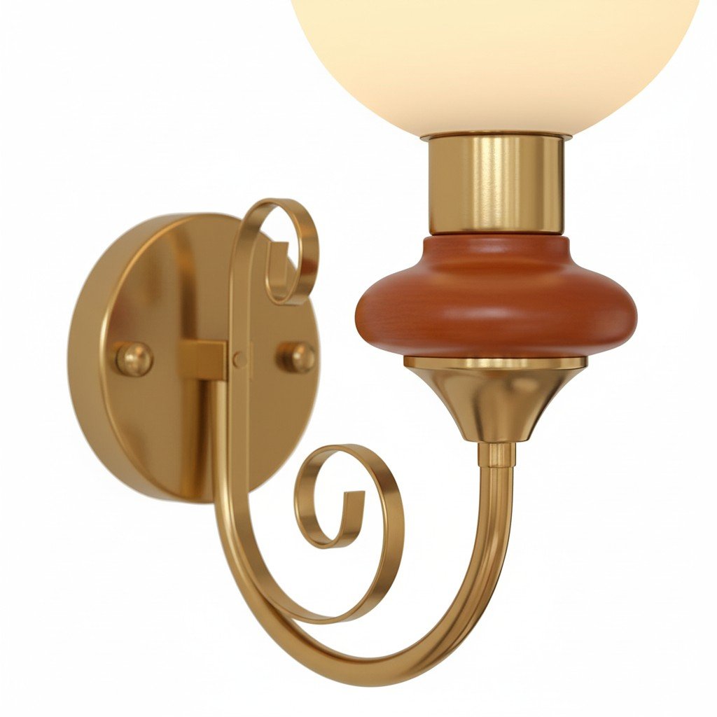 Noirvex Sculptural Metal Wall Lamp - Elegant Vertical Design for Living Spaces