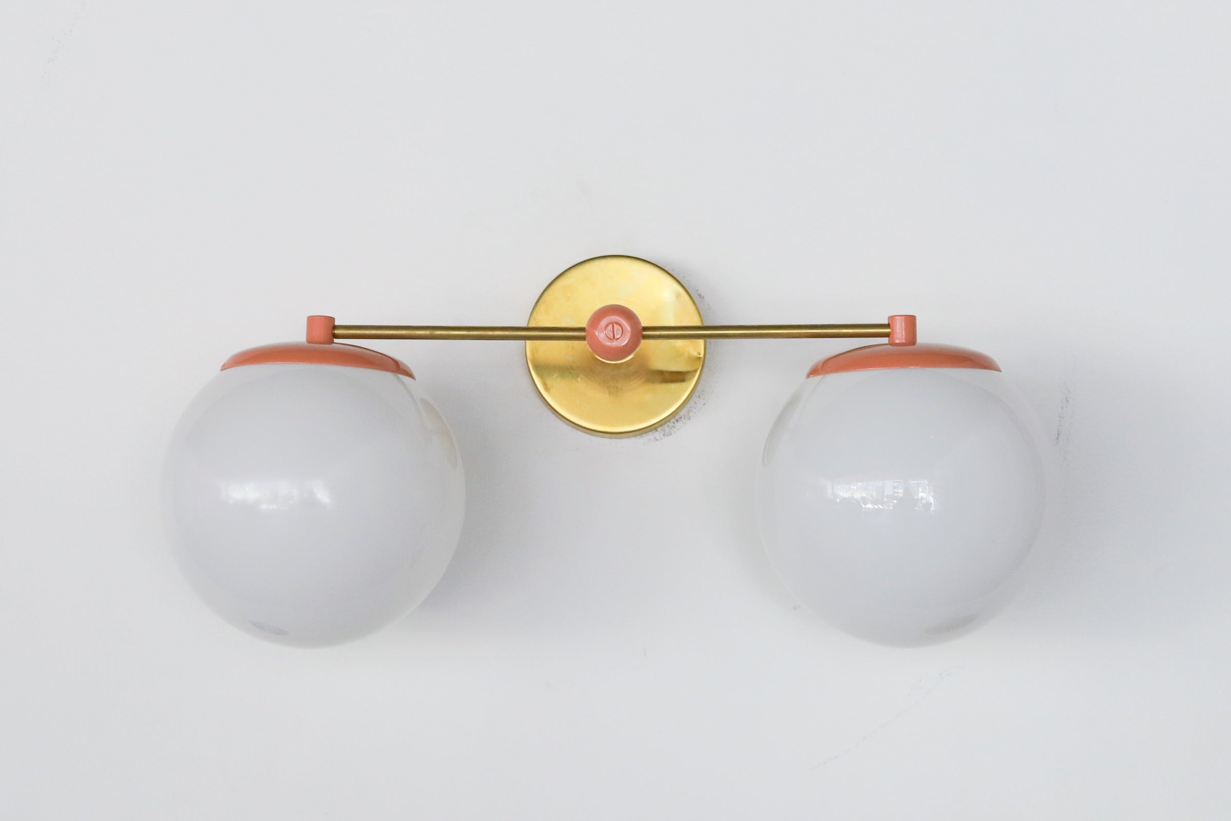 Two Lights Colorful Sconce - Bubble Pop Vanity Bathroom Sconces