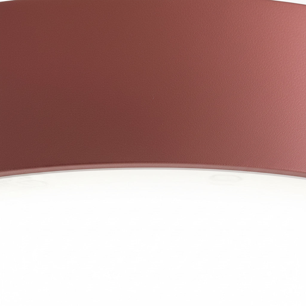 Rondi Minimalist Round LED Ceiling Light - Circular Iron Design for Living Room and Bedroom