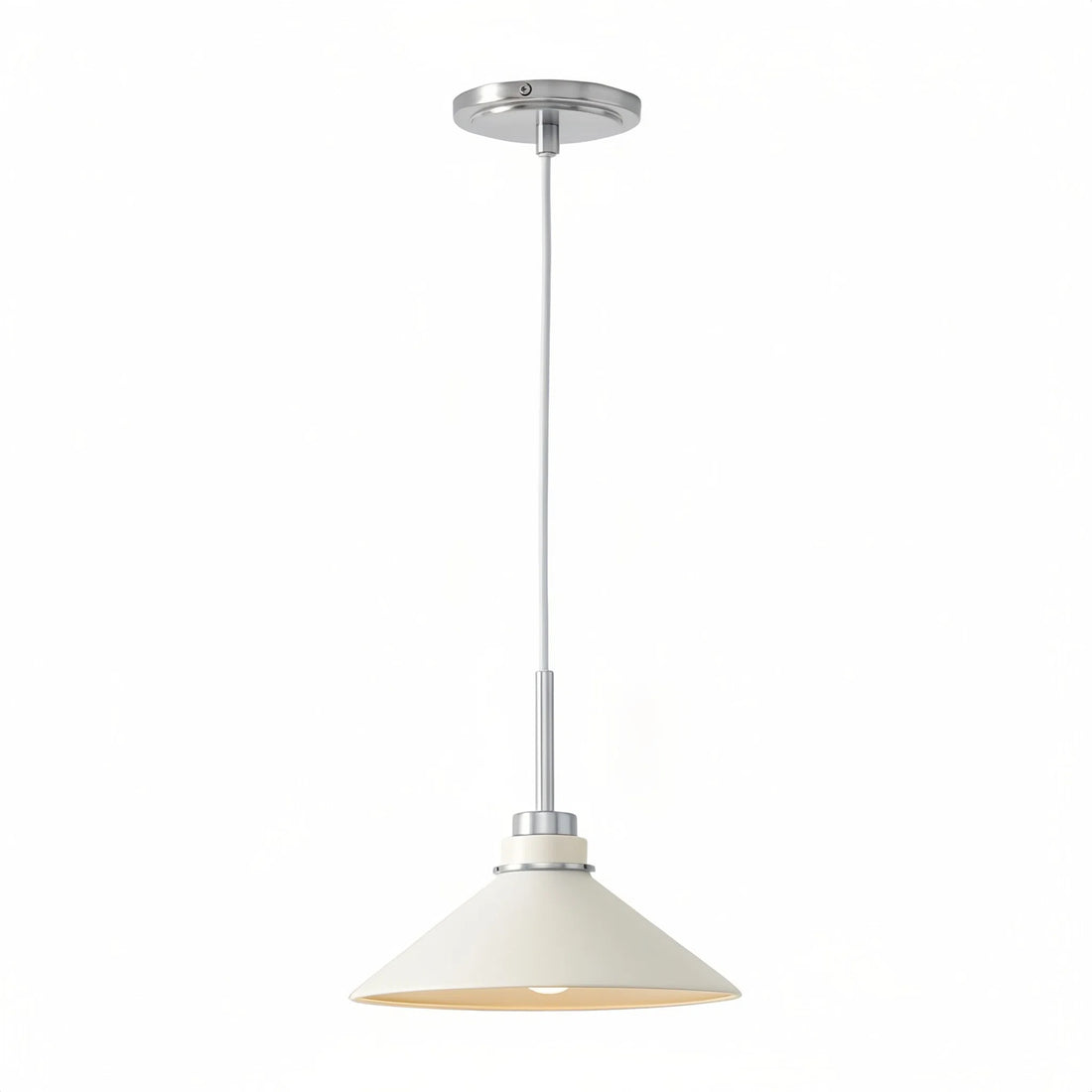 Aurenza Modern Farmhouse Pendant Light - Adjustable Shade for Warm Ambiance