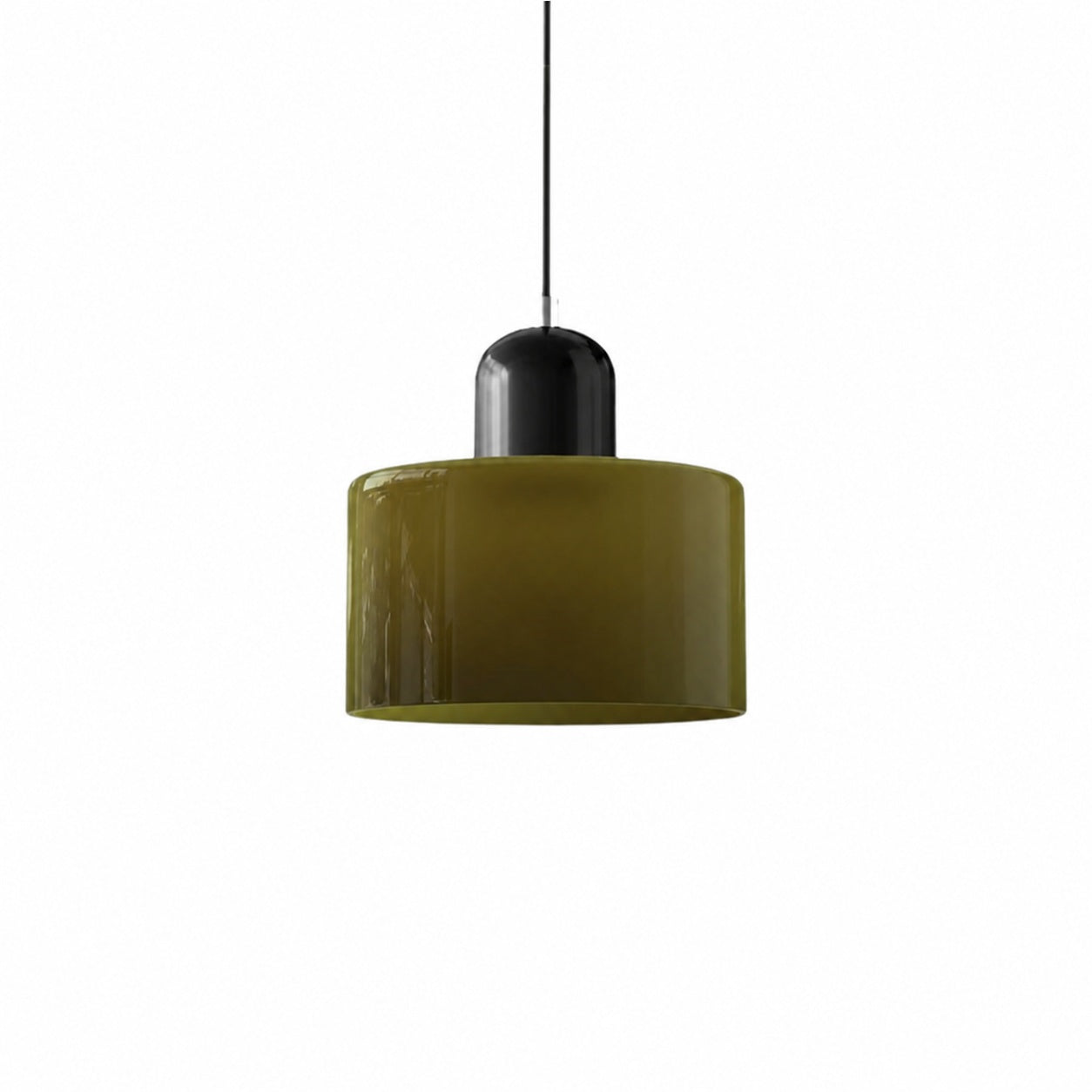 Morvella Sculptural Pendant Light – Refined Cylindrical Design Decorative Hanging Lamp N31