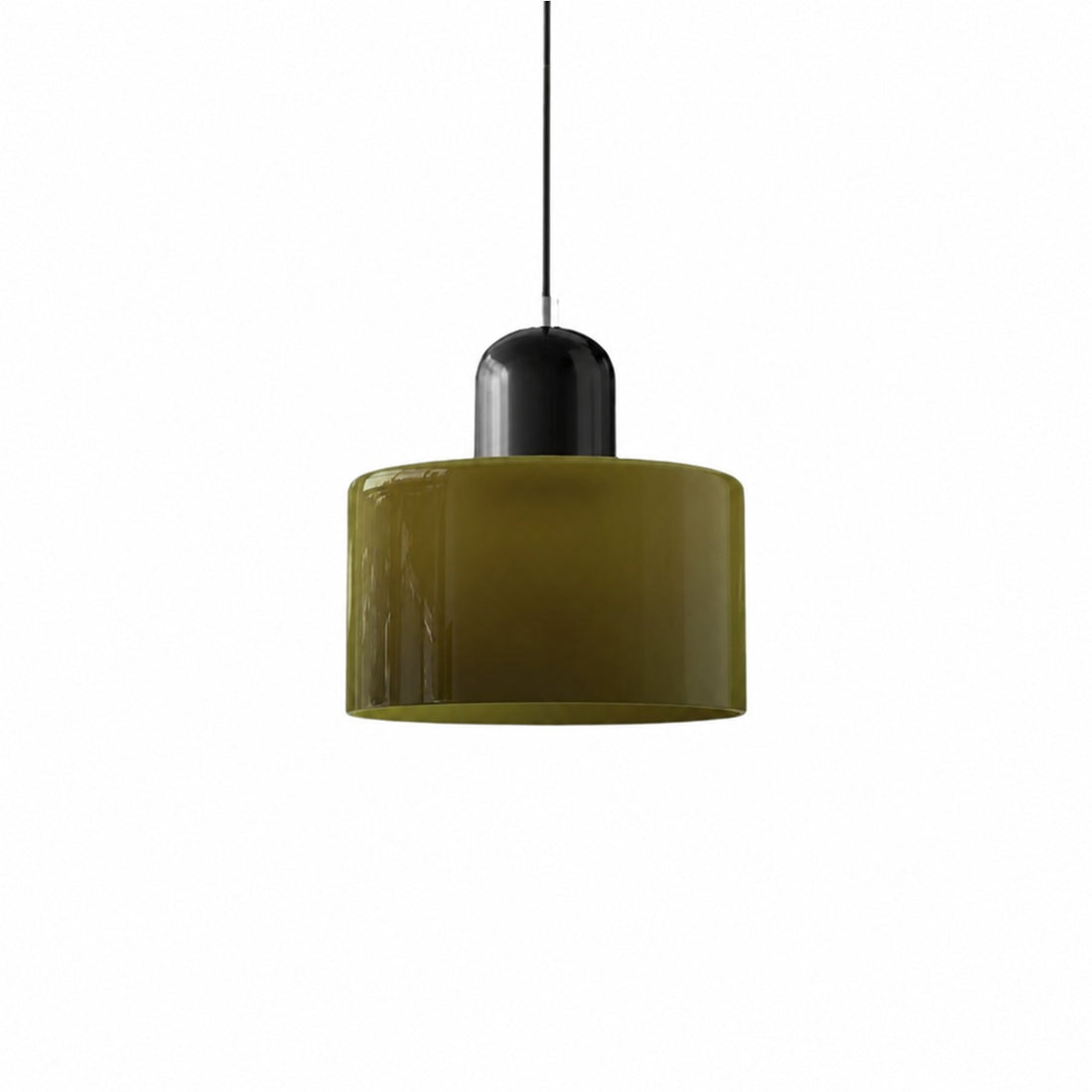 Morvella Sculptural Pendant Light – Refined Cylindrical Design Decorative Hanging Lamp N31