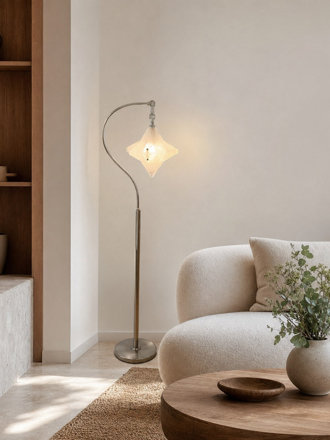 Art Deco Star Floor Lamp – Modern Standing Lamp for Living Spaces –  Astris Orion