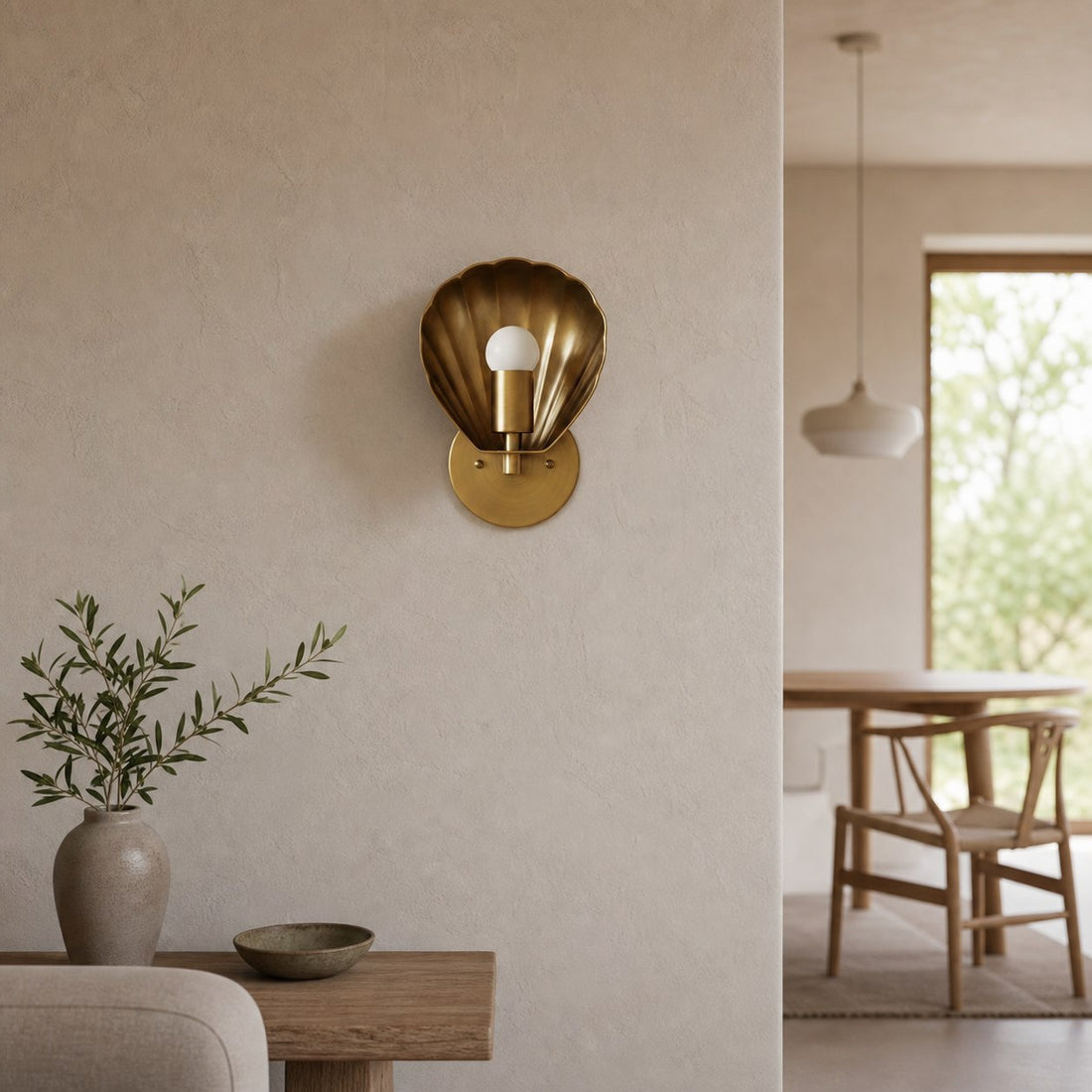 Ornato Luxe Deco Brass Wall Light - Multiple Finishes Available