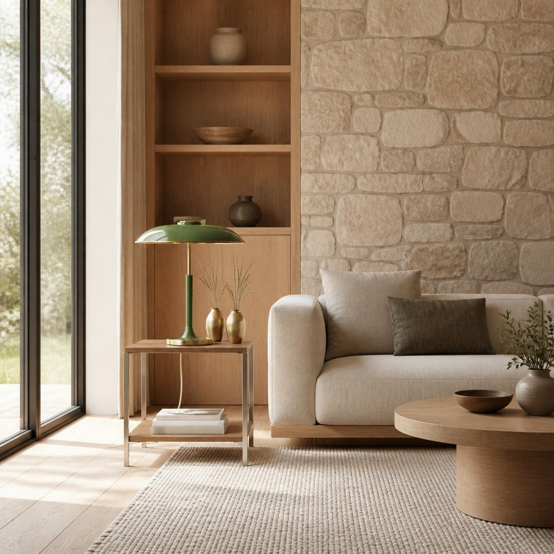 Nera Table Lamp - Contemporary Designer Table Lamp with Clean Lines for Home Office
