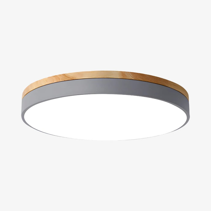 Cielora Round Flush Mount Ceiling Lamp Minimal Profile - Modern Interior Decor