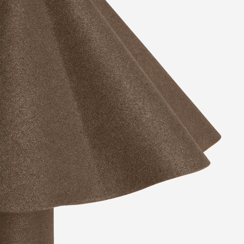 Weavara Contemporary Accent Table Lamp – Fabric‑Covered Decorative Lighting for Living Space or Office