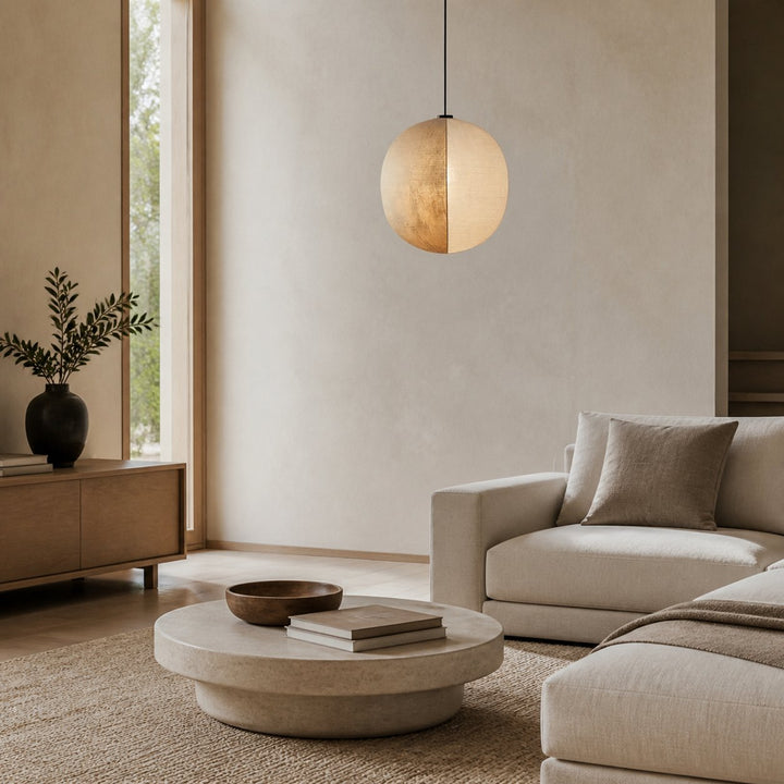 Diora Sculptural Design Pendant Light – Metal Modern Style for Living Room