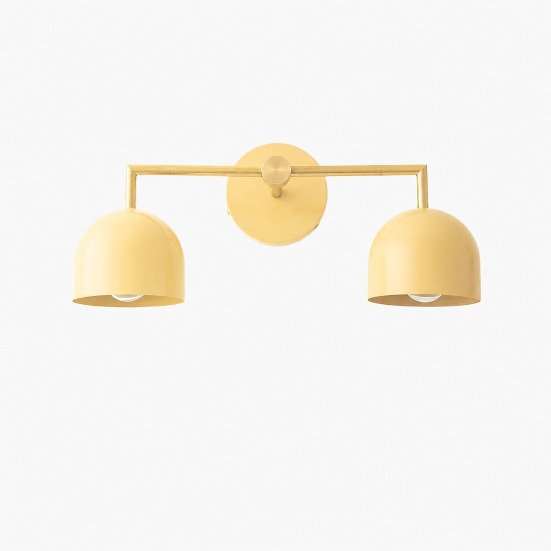 Metio Dome Farmhouse Vanity Wall Light Colorful Metal Sconce