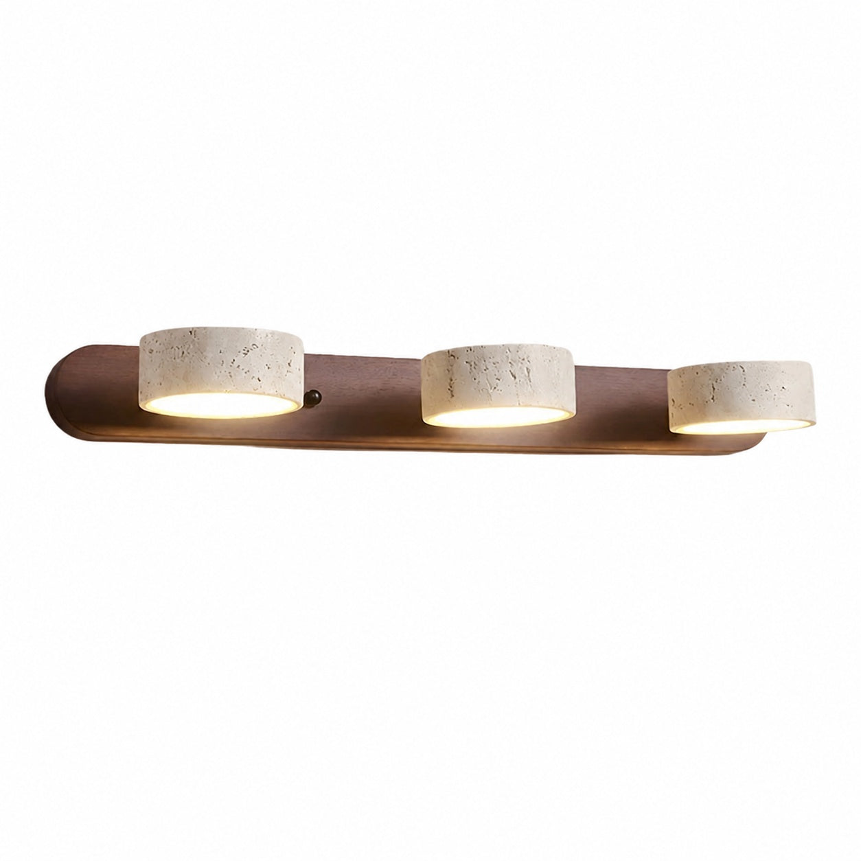 Travellia Modern Linear Multi-Head Sconce - Natural Stone Minimalist Lighting for Bedroom Hallway