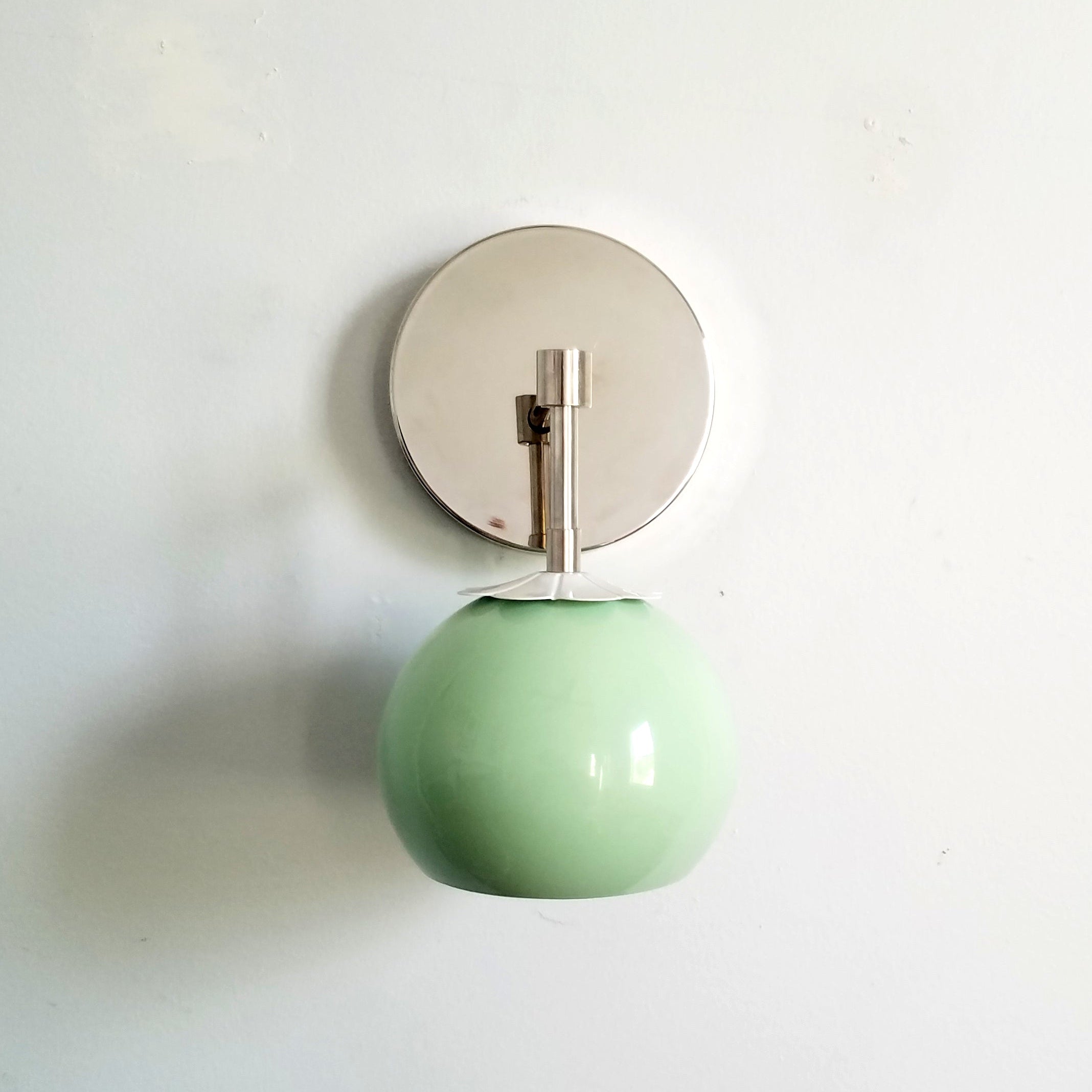 Flower Wall Sconce - Brass & Chrome Options, Cozy Home Lighting