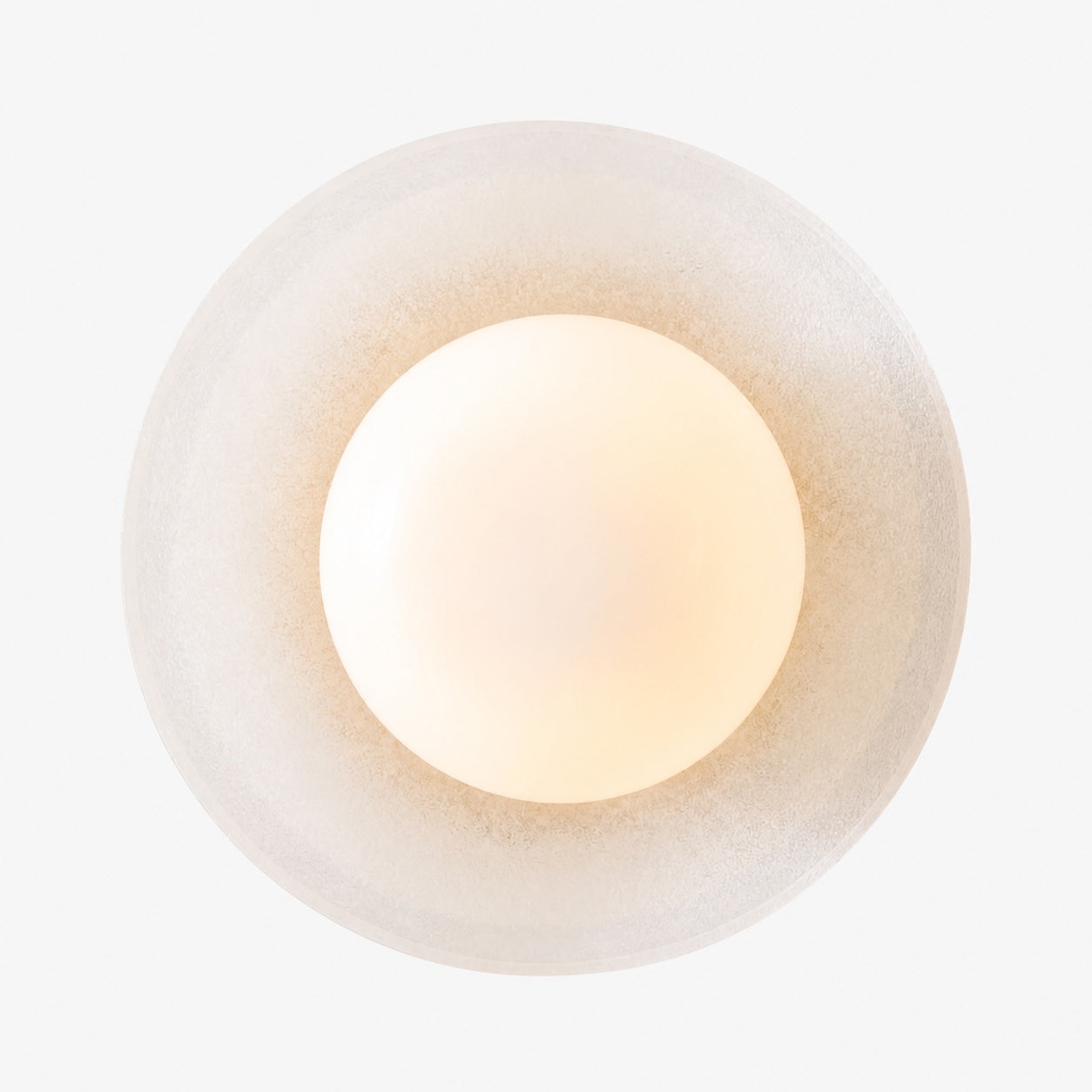 Elorina Sconce Wall Light - Textured Metal or Glass Shade