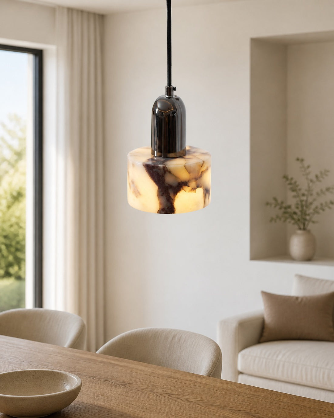 Dekum Marble Pendant Lamp