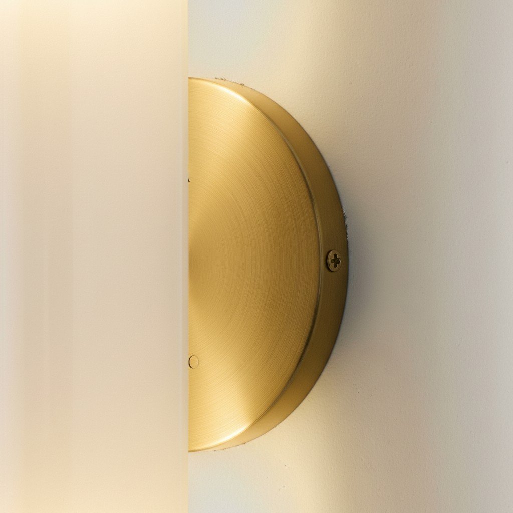 Vilonass Modern Glass Wall Sconce - Elongated Minimalist Design for Indoor and Outdoor Spaces