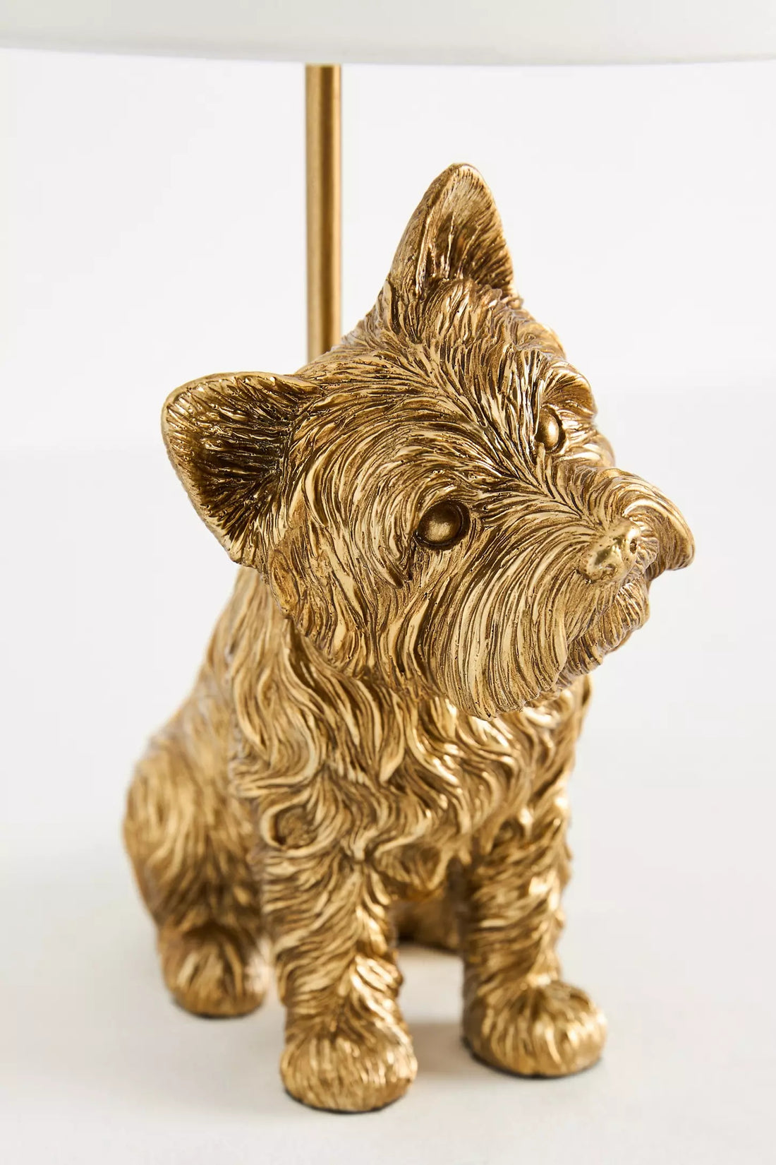 Pawdia Unique Table Lamp - Decorative Ceramic Animal Bedside Lamp