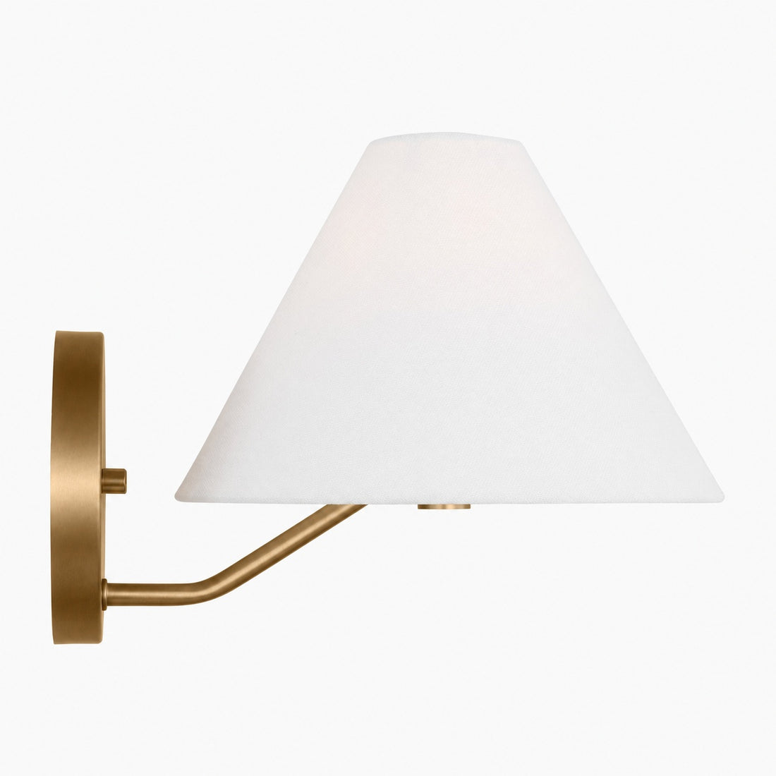 Classic Inspired Wall Sconce with Soft Glow Fabric Shade for Indoor Spaces