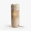 Antique Creative Yellow Travertine Floor Lamp