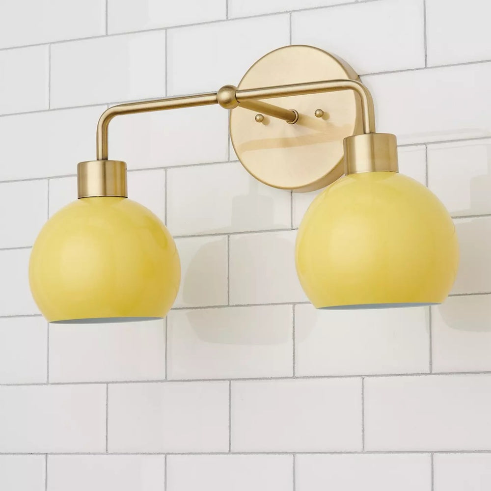 Double Bubble Pop Wall Sconce - Colorful Vanity Wall Light