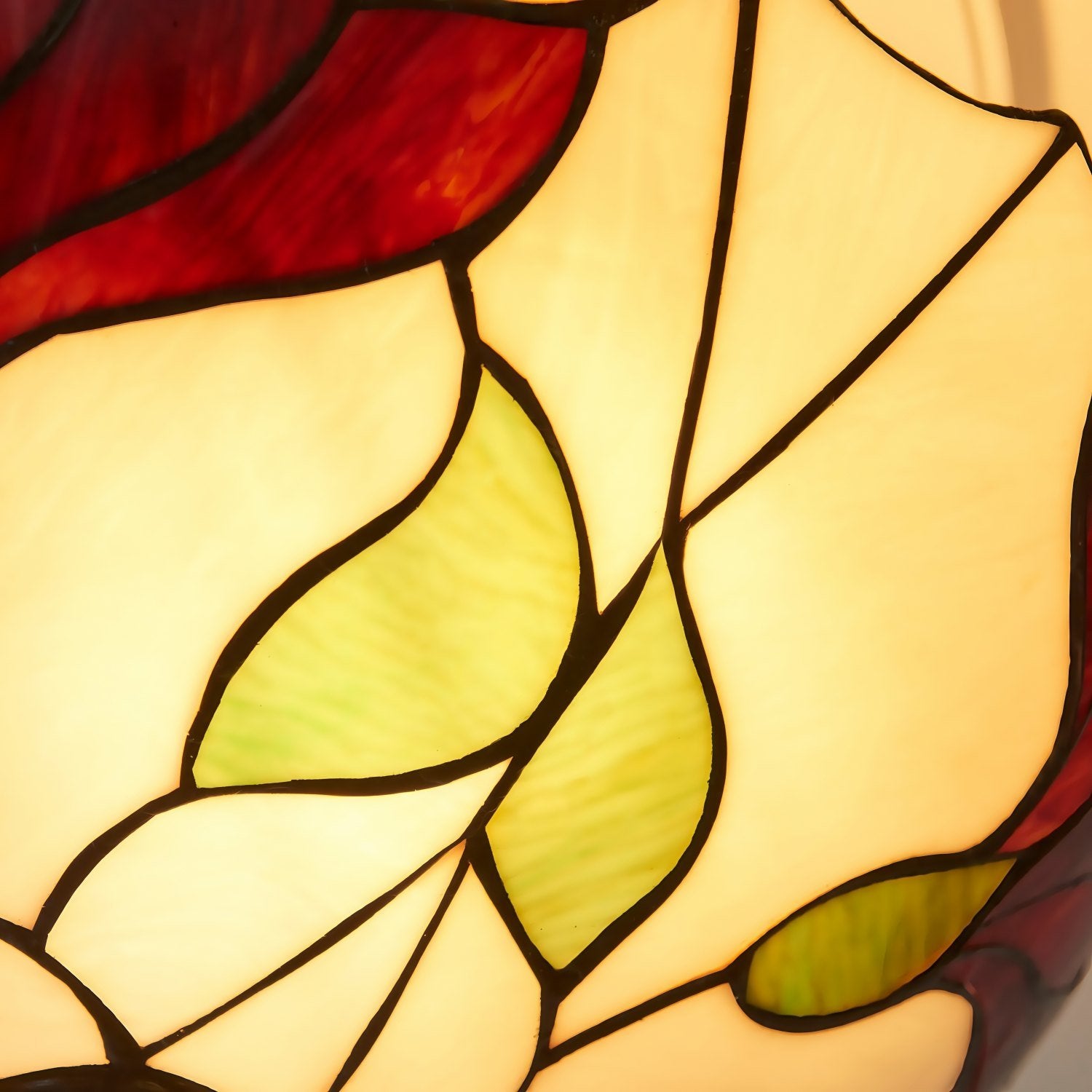 TF Botanica Floral Glass Ceiling & Pendant Lighting - Art Glass Style Fixture for Rooms