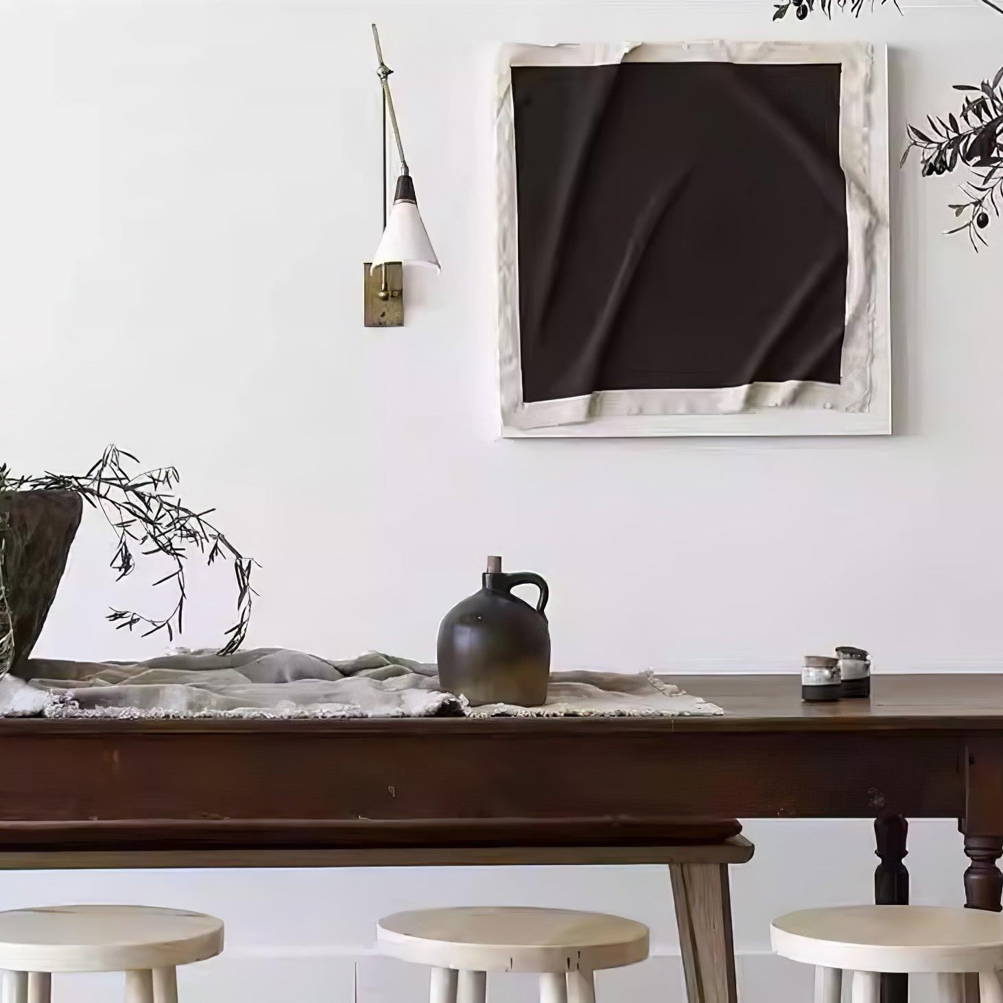 Vintage Metal Adjustable Swing Arm Wall Lamp