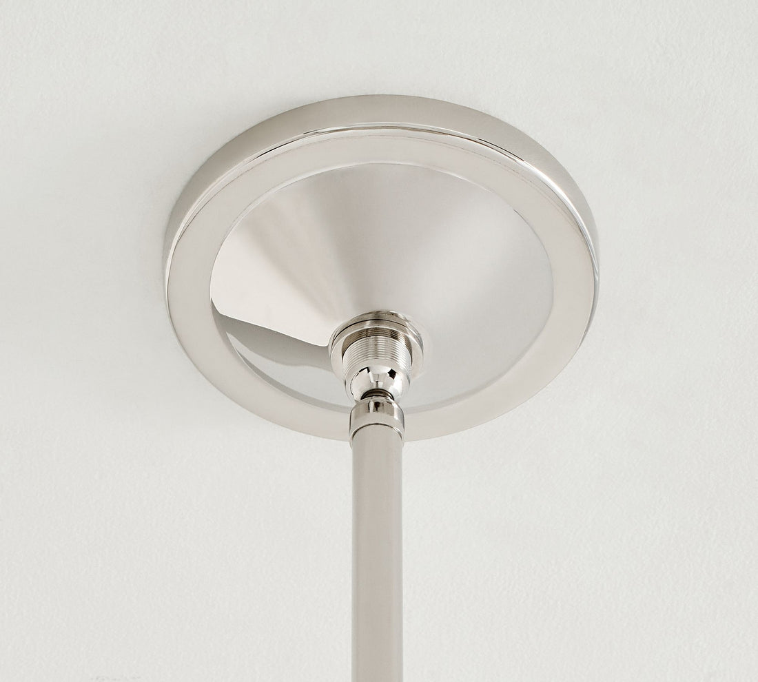 Yolvira Modern Outdoor Lantern Pendant - Metal Hanging Light for Exteriors