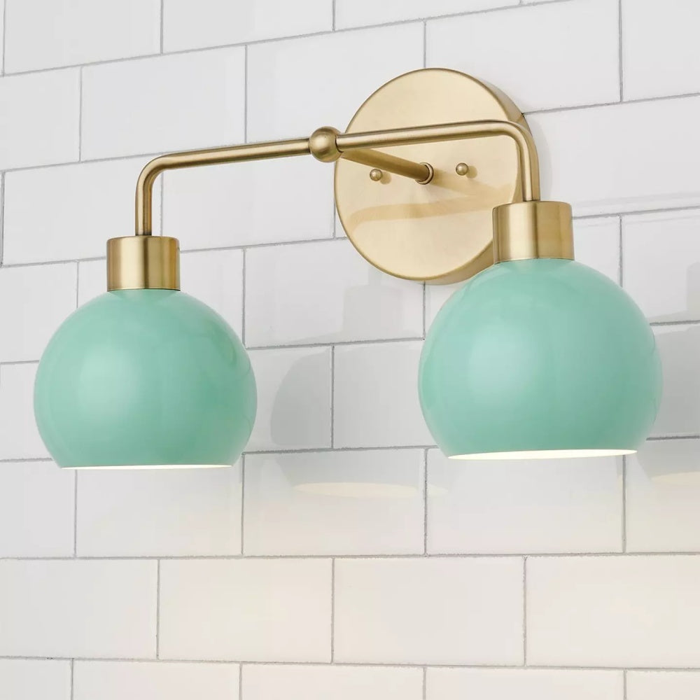 Double Bubble Pop Wall Sconce - Colorful Vanity Wall Light