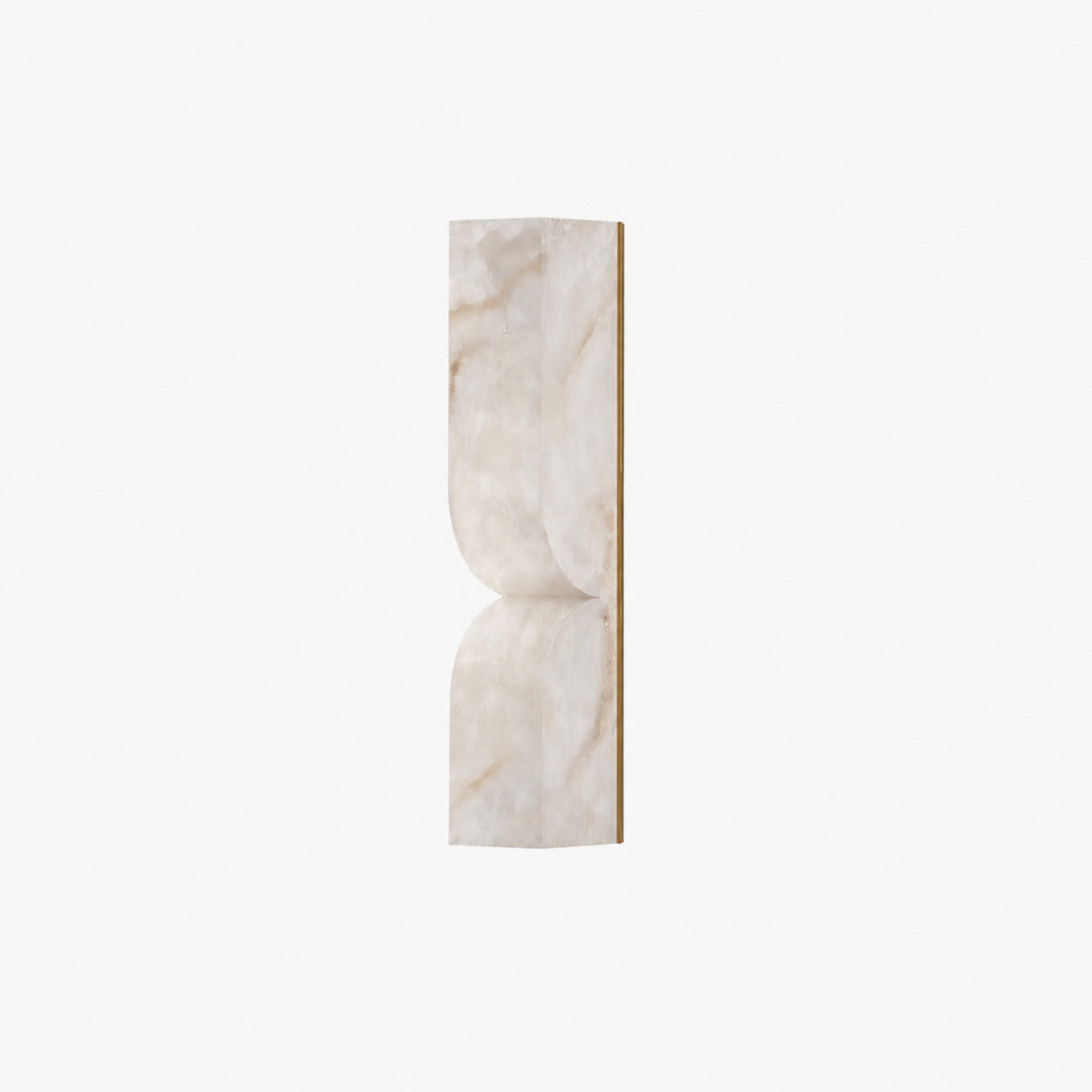 Modern Rectangular Alabaster Wall Lamp – Minimalist Sconce for Bedroom Hallway Living Room