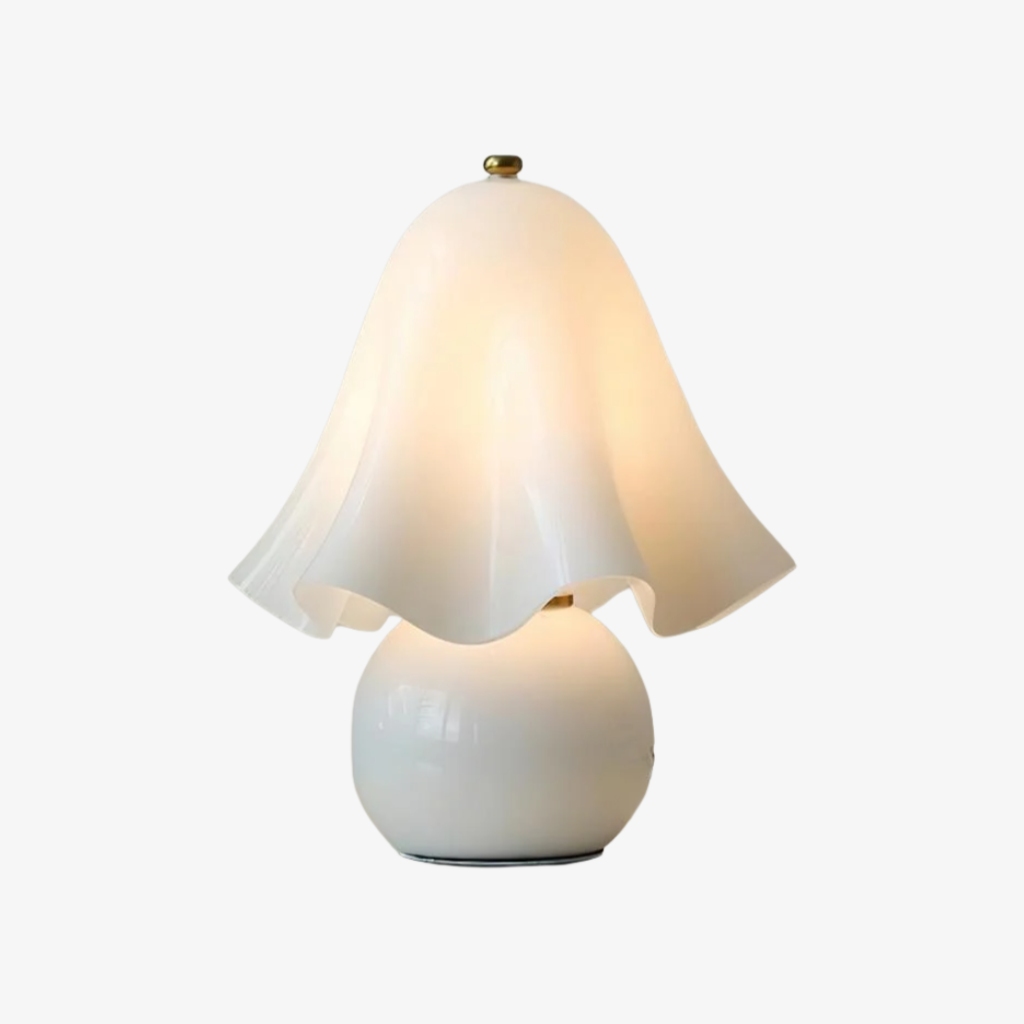 Bellina Decorative Table Lamp - Sculptural Bell Flower Shape