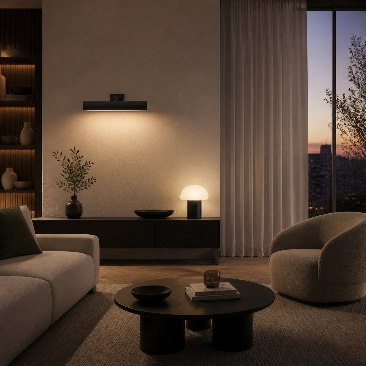 Modo Modern Wall Sconce - Angular Metal Arm Design Industrial Wall Lamp