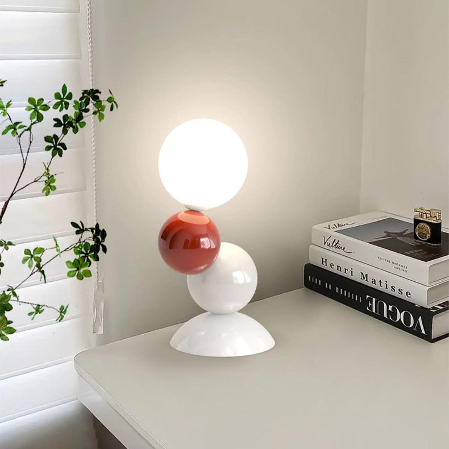 Colorful Ball Stacking Table Lamp