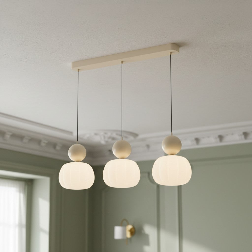 Ornavigo Modern Art Deco Pendant Light - Bauhaus Inspired Lighting for Kitchen Island