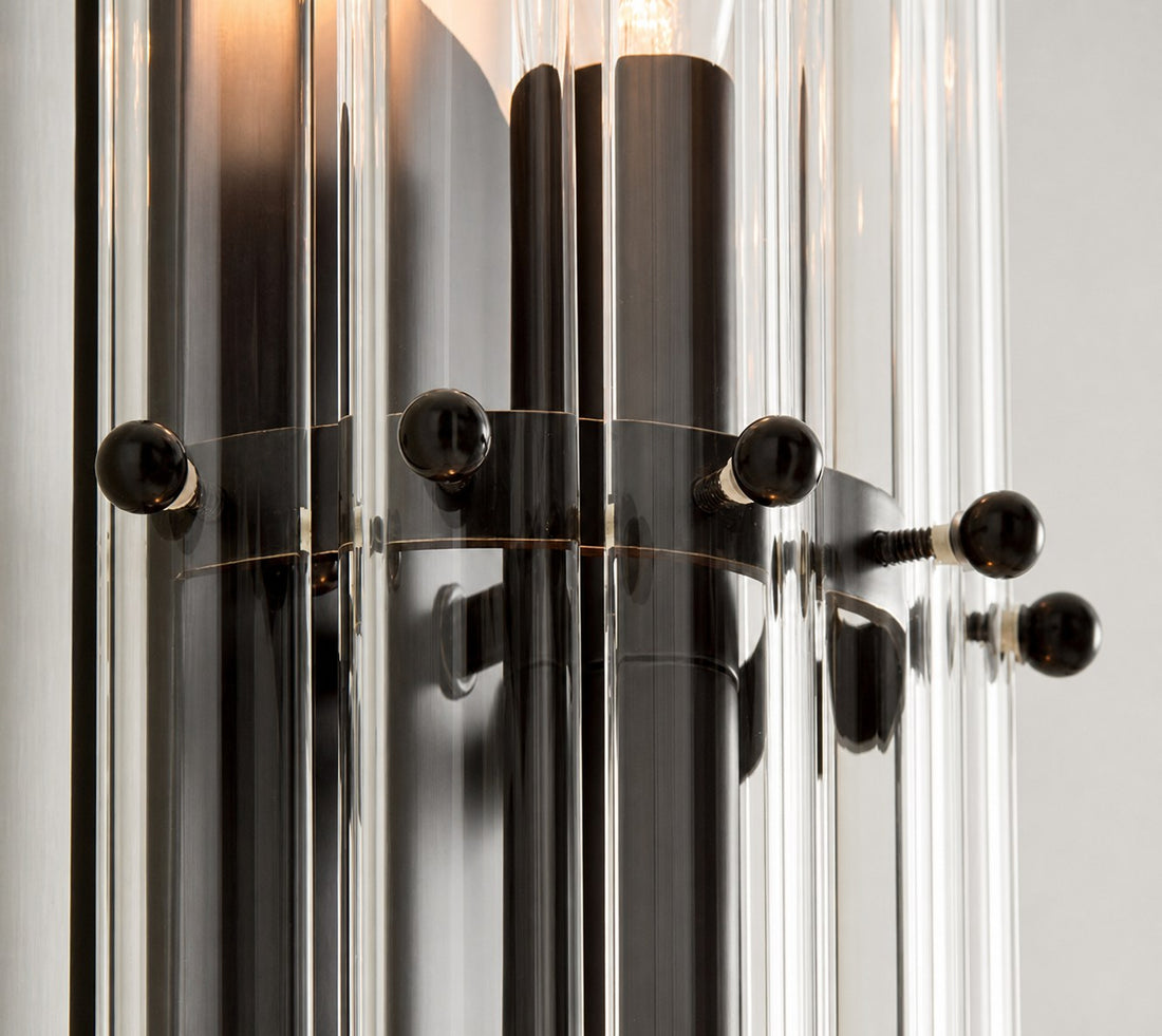 Lumora Crystal Wall Sconce – Elegant Lighting for Hallway & Bedroom