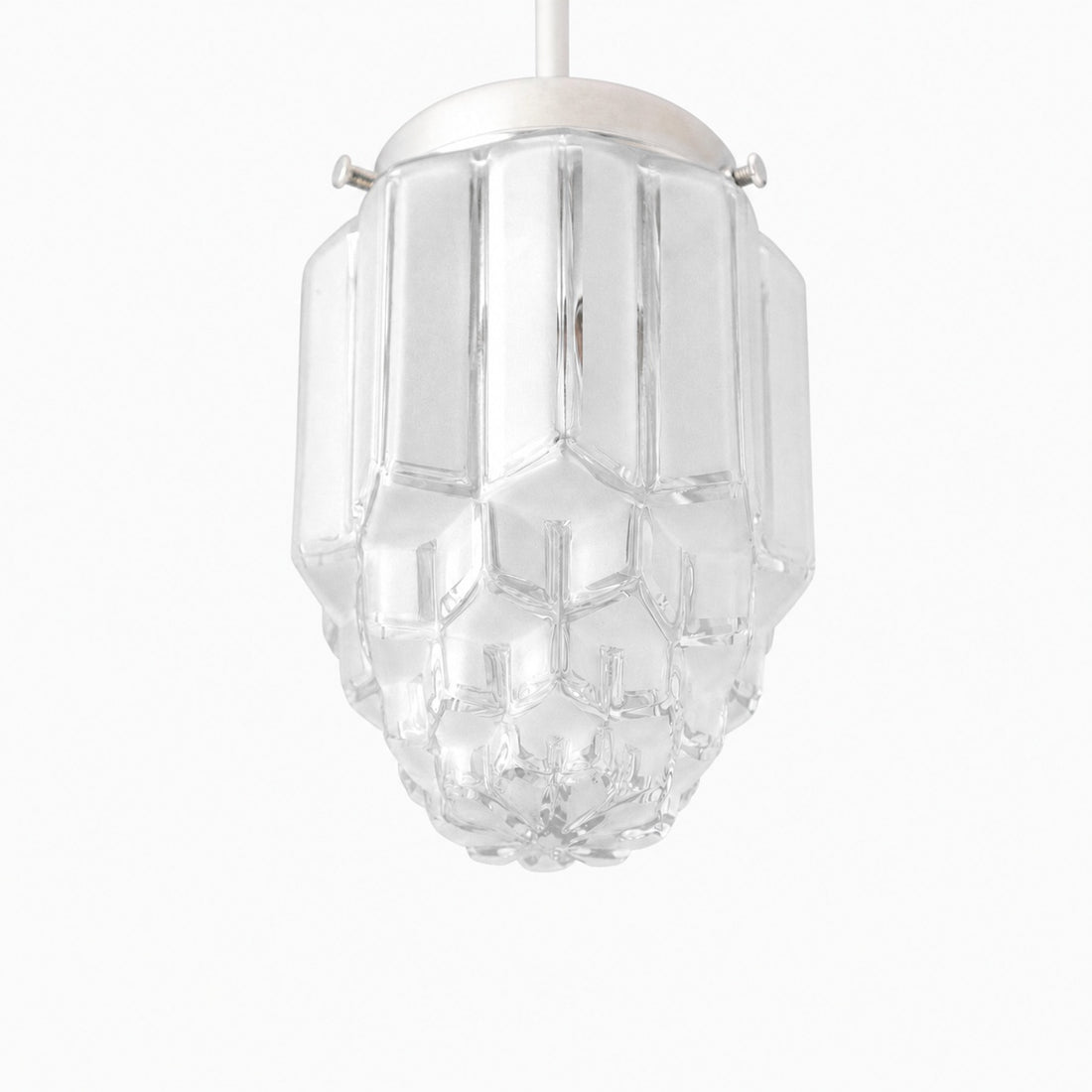 Tierlux Glass Pendant Light - Art Deco Globe Design