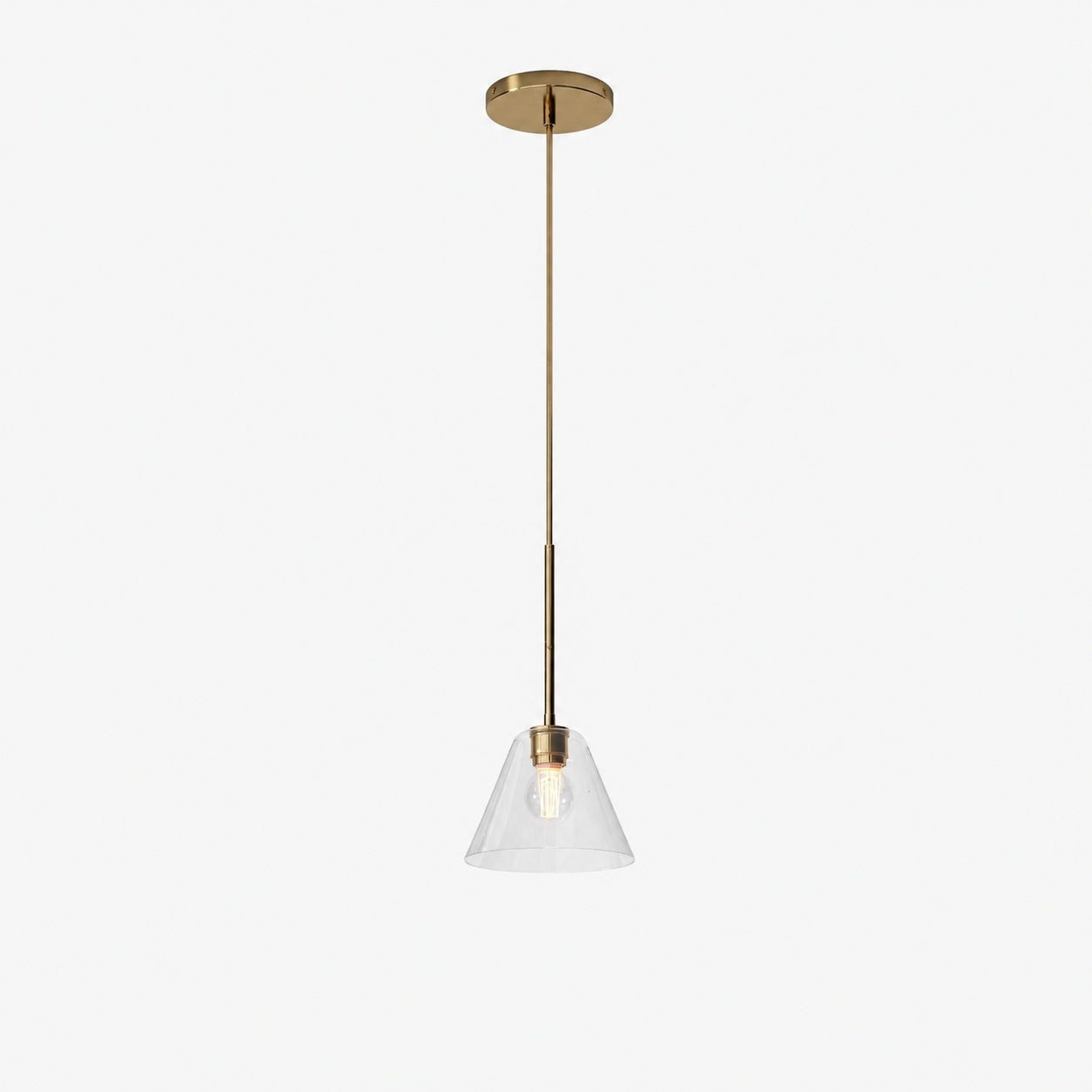Conica Glass Cone Pendant Lamp – Modern Style Light for Any Room