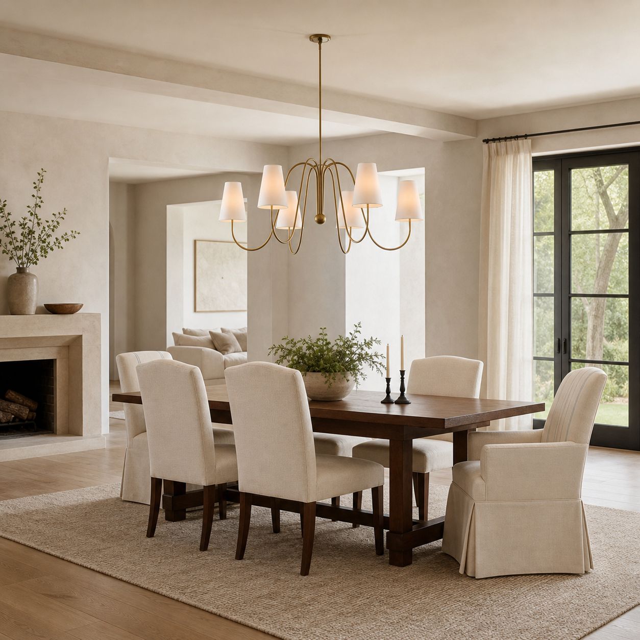 Gianna Curved Chandelier