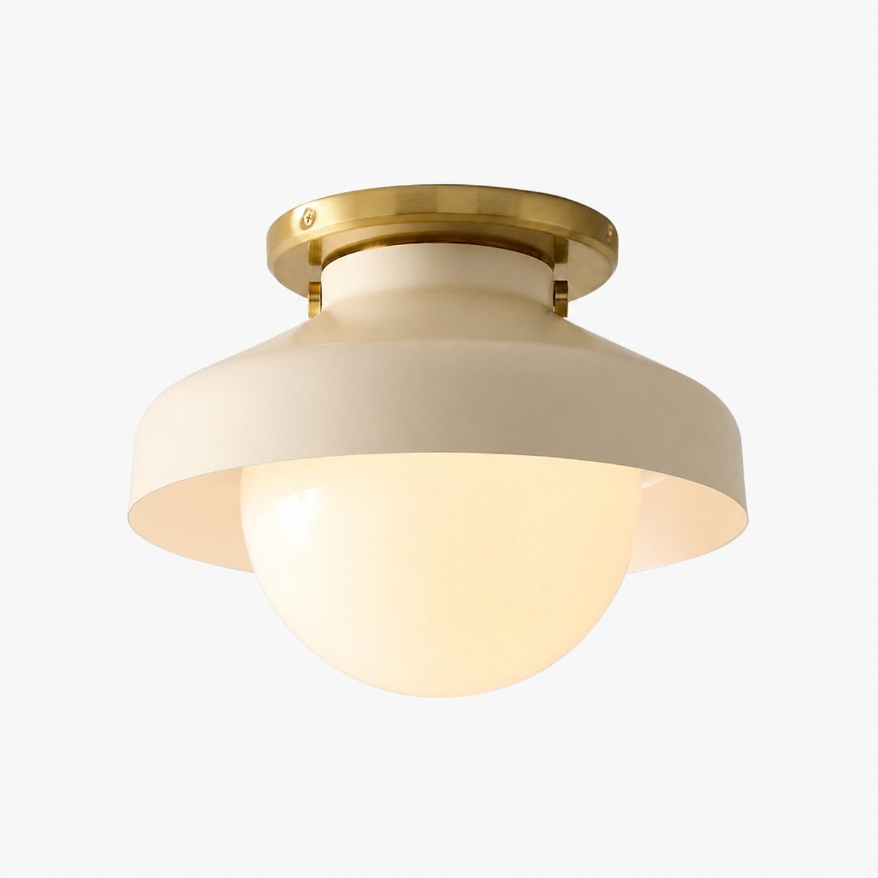 Hanton Modern Flush Mount Ceiling Light - Metal Minimalist Fixture for Home