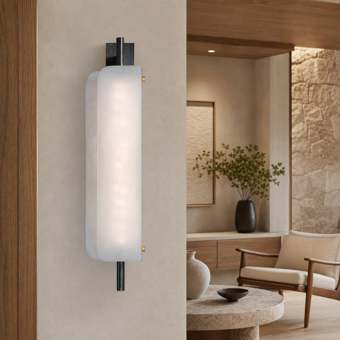 Kinkairo Alabaster Wall Lamp