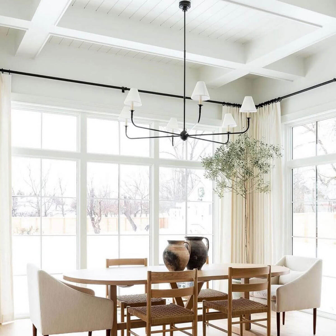 Piaf Grande Modern Industrial Metal Chandelier